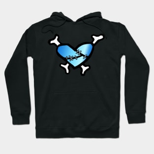 Chrome Heart (Blue) Hoodie